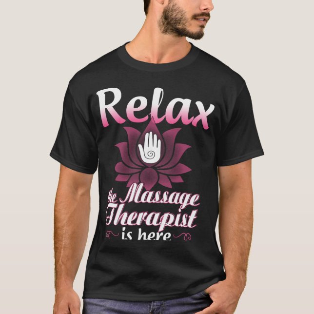 Camiseta Massage Therapist  for Women Relax Physical Therap (Frente)