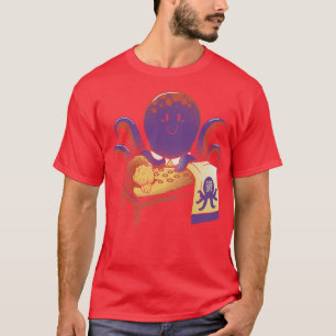 Camiseta Massagem de Octopus por Tobe Fonseca