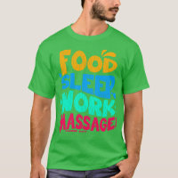Massagem de Trabalho do Sono da comida