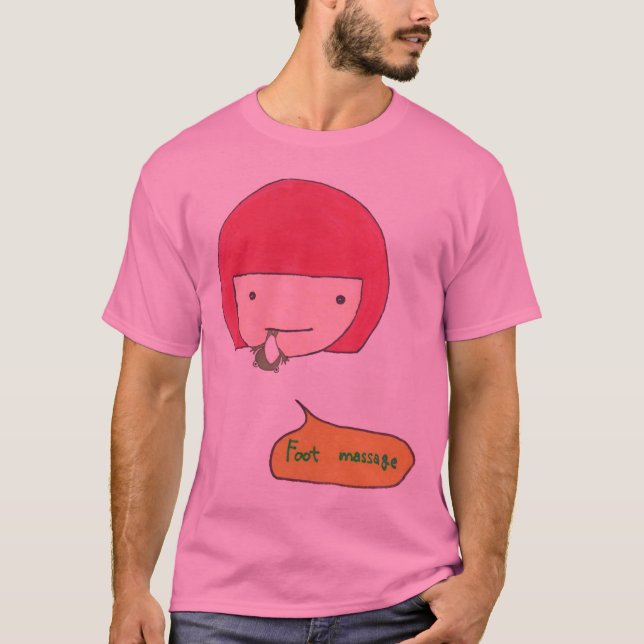 Camiseta Massagem do pé (Frente)