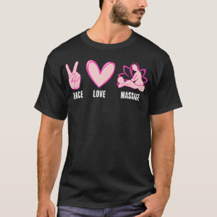 Camiseta Massagem legal Design Terapêutica Para Homens Mass