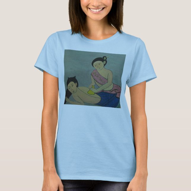 Camiseta Massagem tradicional tailandesa (Frente)
