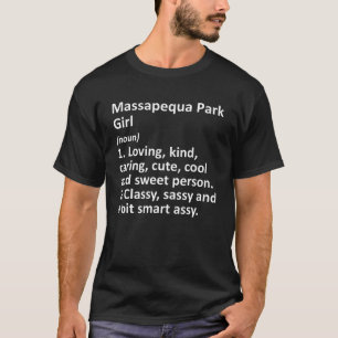 Camiseta MASSAPEQUA PARK GIRL NY NEW YORK Funny City Home R