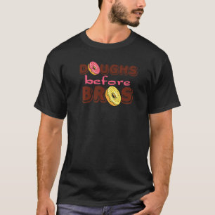 Camiseta Massas Antes dos Irmãos Mulheres Donut Sprinkle Do