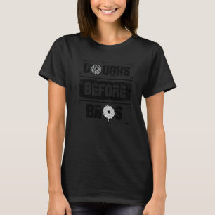 Camiseta Massas Antes dos Irmãos Mulheres Donut Sprinkle Do