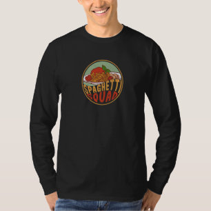 Camiseta Massas de esparguete macarrão-Comida italiano