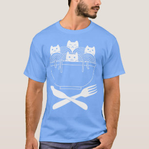 Camiseta Massas de Gatos Ramen Spaghetti por Tobe Fonseca