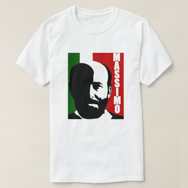 CAMISETA MASSIMO MORSELLO (Frente do Design)