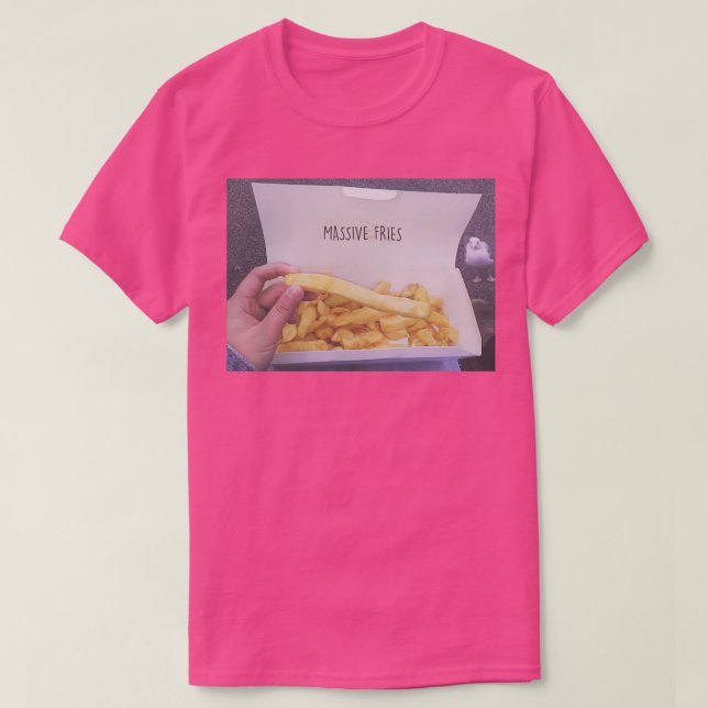 Camiseta Massive Fries Pigeon (Frente do Design)