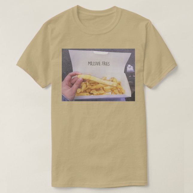 Camiseta Massive Fries Pigeon 2 (Frente do Design)
