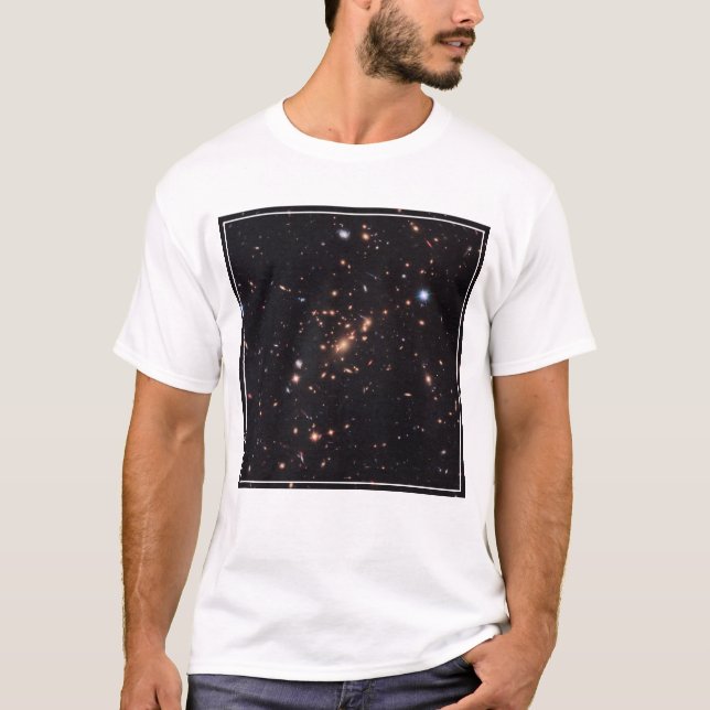 Camiseta Massive Galaxy Cluster Macs J2129-0741 (Frente)