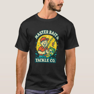Camiseta Master Baiter Bass Fishing Stuff Funny Fathers Day