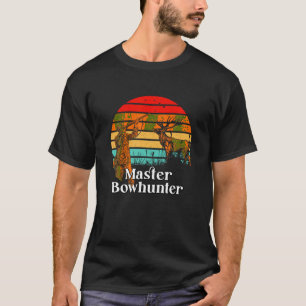 Camiseta Master Bowhunter Dia de os pais caçando pais caçan