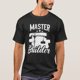 Camiseta Master Builder Building Blocks Tijolos