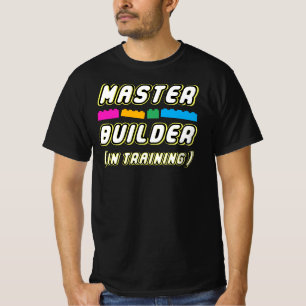 Camiseta Master Builder In Training - Construtor de Paredes