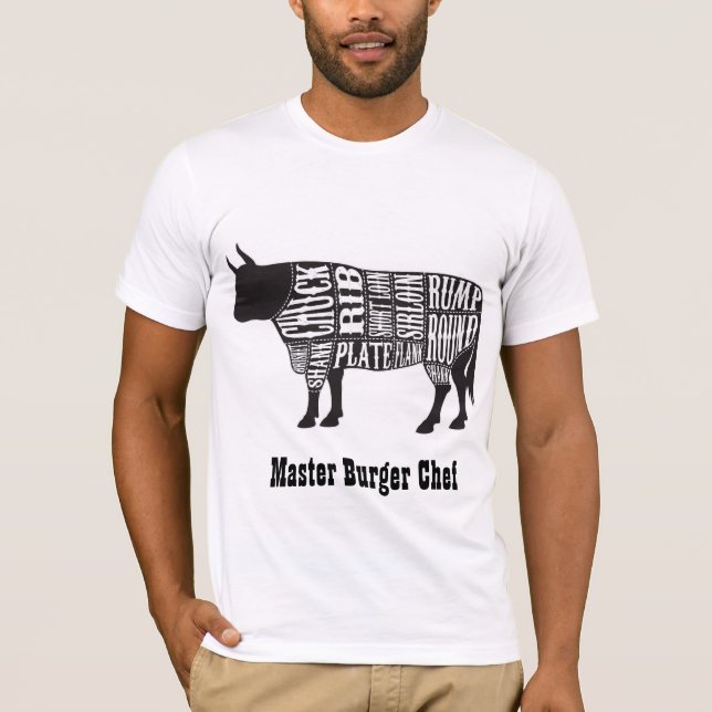Camiseta Master Burger Chef (Frente)