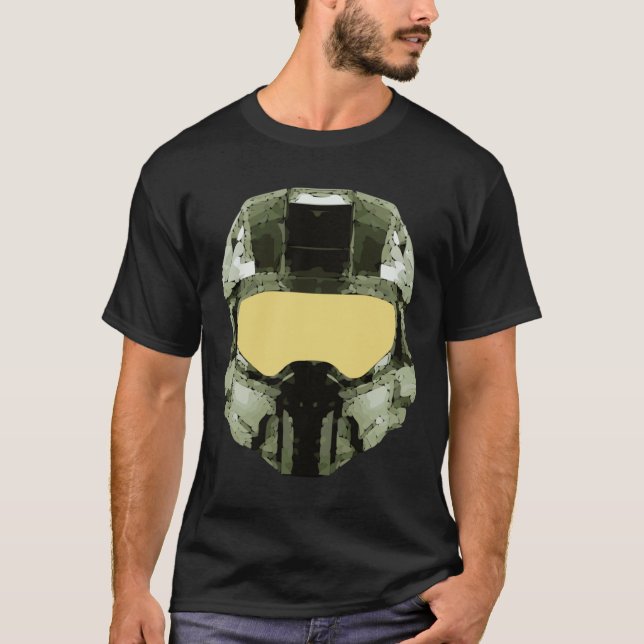 Camiseta Master Chief Plain Art Classic (Frente)