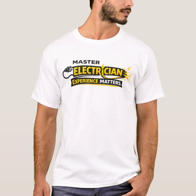 Camiseta Master Electrician Experience Matters Shirt (Frente)
