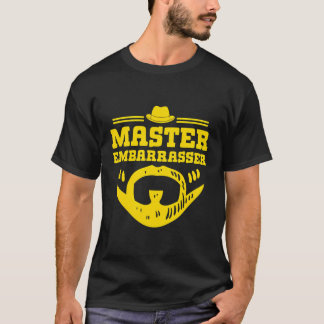 Camiseta Master Embarrasser Pai Parentes Pai Mãe Pai Vida