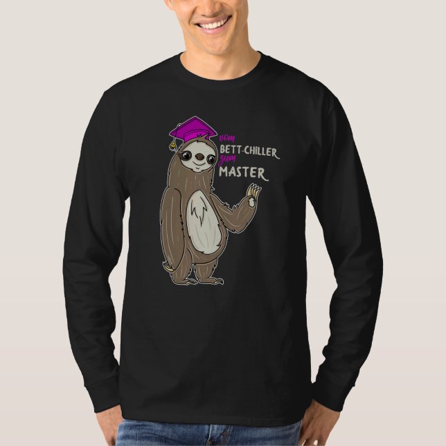 Camiseta Master Graduation Women Bed Chiller (Frente)