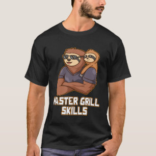 Camiseta Master Grill Skills Foodie Pai Pai Chef Gr