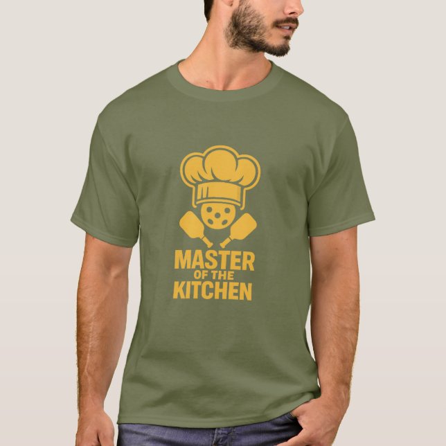 Camiseta Master In The Kitchen  (Frente)
