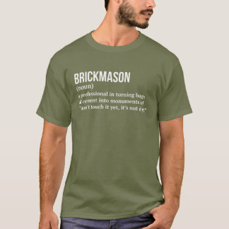 Camiseta Master Mason - Teto de Definição de Construção Eng