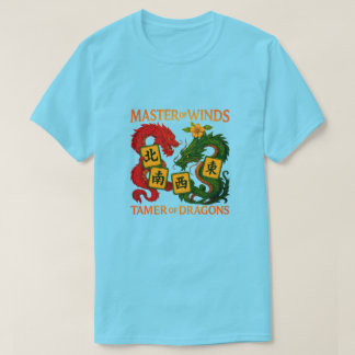 Camiseta Master of Winds-Tamer of Dragons Mah Jongg T-Shirt