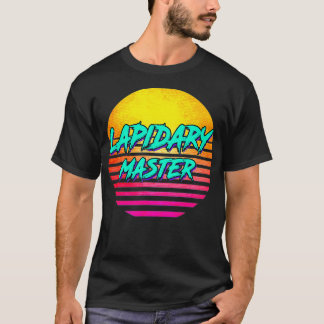 Camiseta Master retrô-laptop dos anos 80