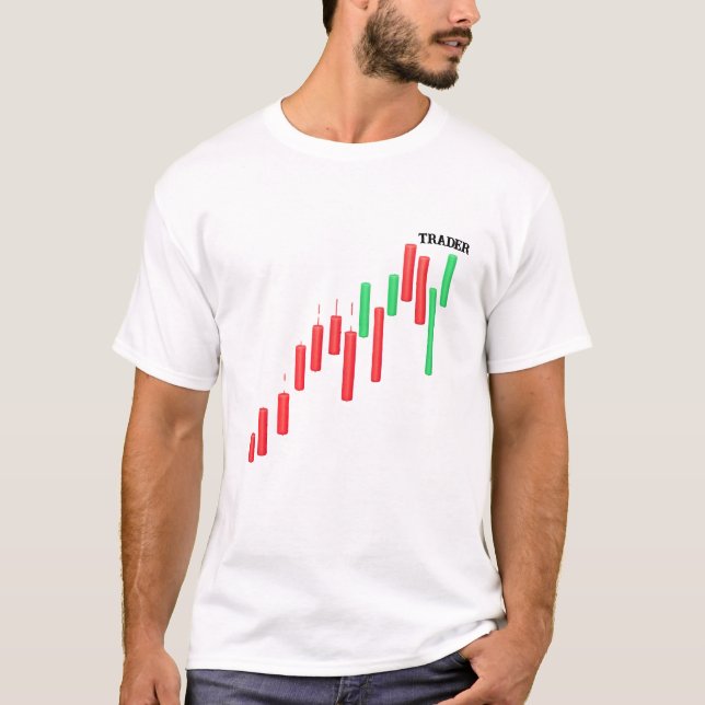 Camiseta Master the Market: Candlestick Chart Trading (Frente)