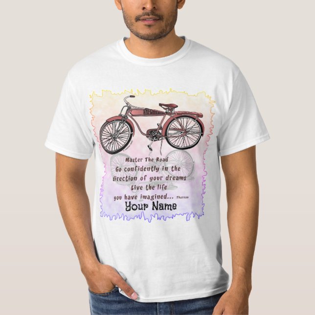 Camiseta Master the Road Bike (Frente)
