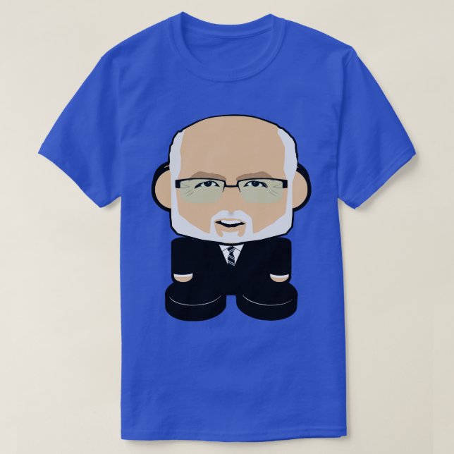 Camiseta Master Weaver POLITICOBOT Toy Robot (Frente do Design)