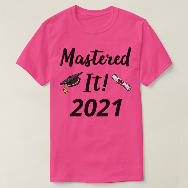 Camiseta Mastered It 2021 I (Frente do Design)