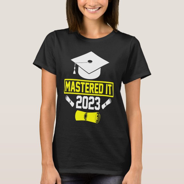 Camiseta Mastered It 2023 Graduation School (Frente)