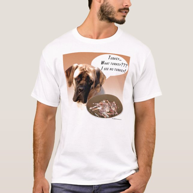 Camiseta Mastiff (afeto) Turquia (Frente)