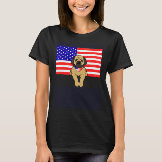 Camiseta Mastiff American Flag