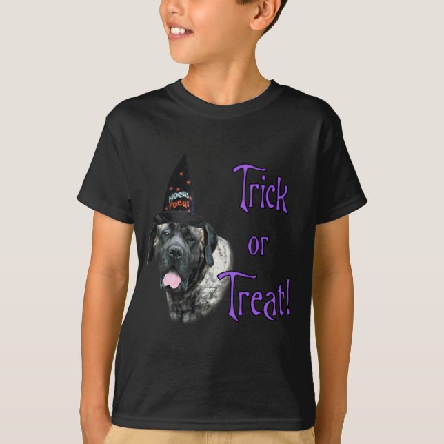 Camiseta Mastiff (brindle) Trick (Frente)