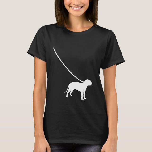 Camiseta Mastiff Dog  Mom Dad Pet Cute  Puppy (Frente)