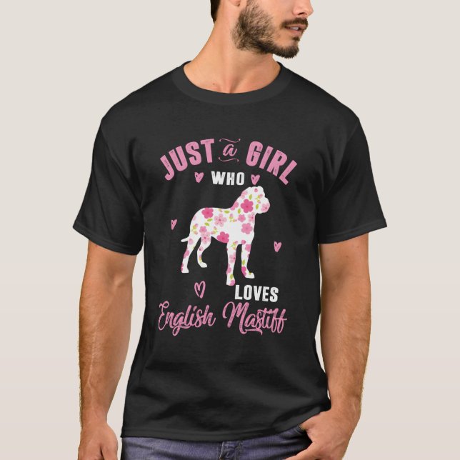Camiseta Mastiff Inglês Mastiff (Frente)