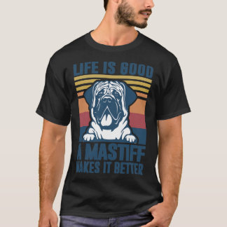Camiseta Mastiff Inglês Oferece Para Mulheres Mastiff Dog D