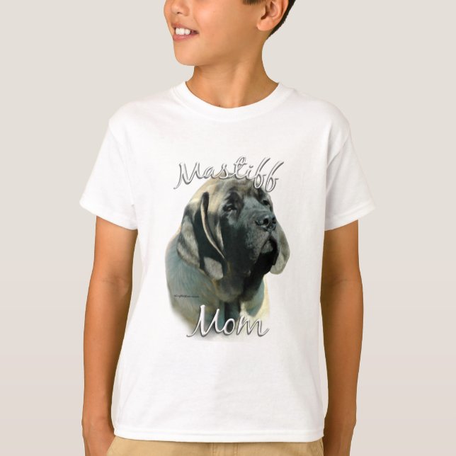 Camiseta Mastiff (pup) Mãe 2 (Frente)