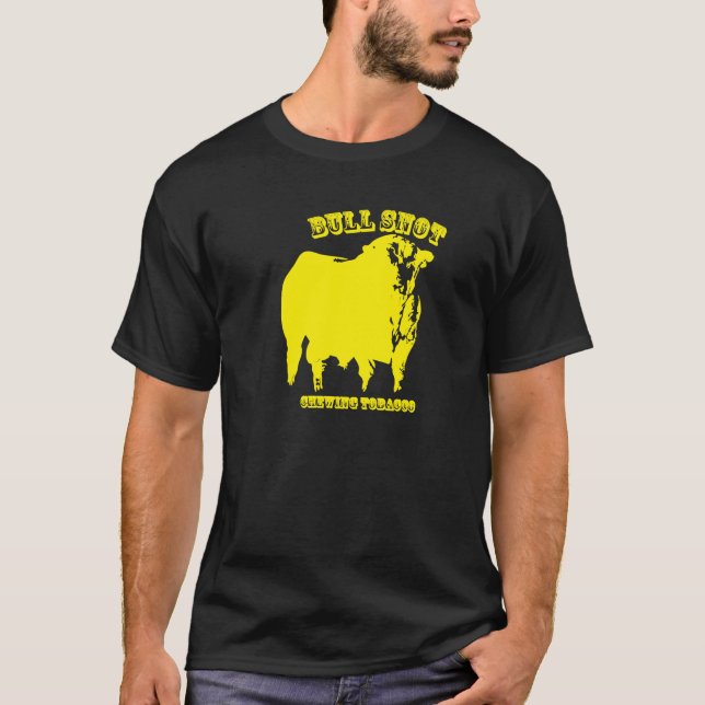 Camiseta Mastigação do snot de Bull (Frente)