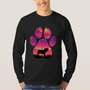 Camiseta Mastim Espanhol Pata Mãe Pai Cão Mulheres Homens