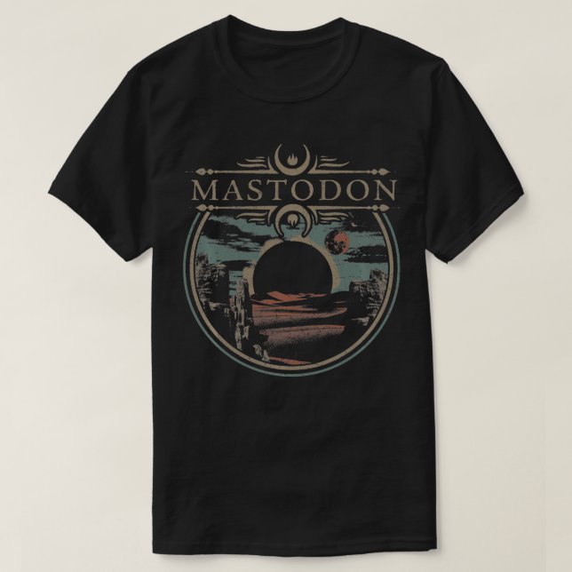 Camiseta Mastodon Horizon (Frente do Design)