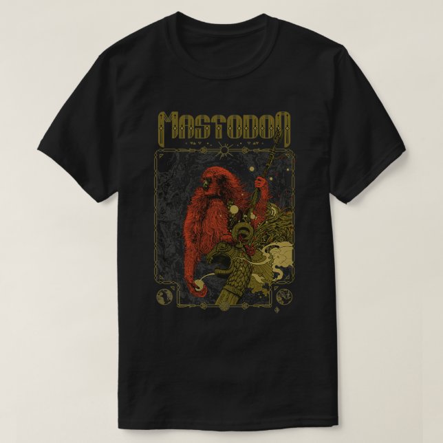 Camiseta Mastodon  Voyager  (Frente do Design)