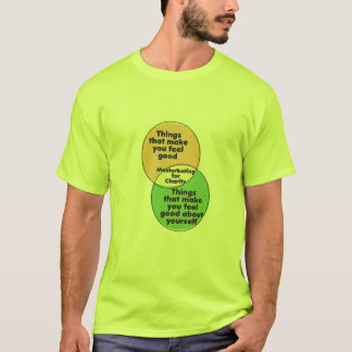 Camiseta Masturbação por coisas caritativas que fazem você 