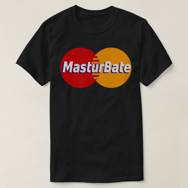 Camiseta Masturbado (Frente do Design)
