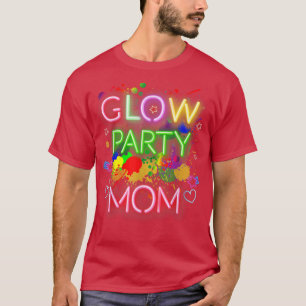Camiseta Mat De Festa Látea Mamãe Paint Splatter