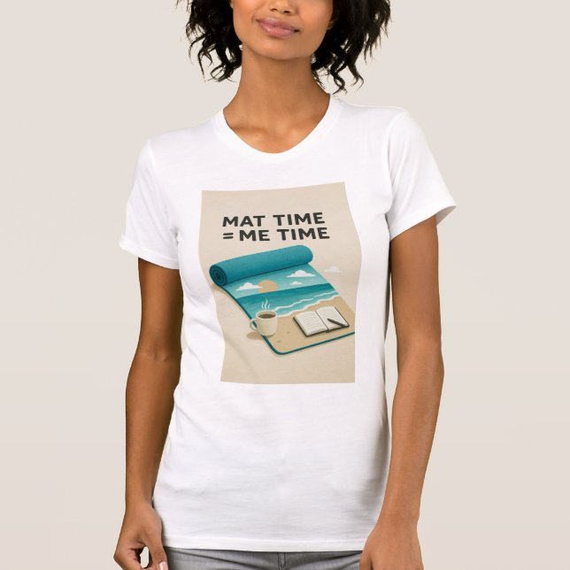 Camiseta Mat Time=Me Time (Frente)