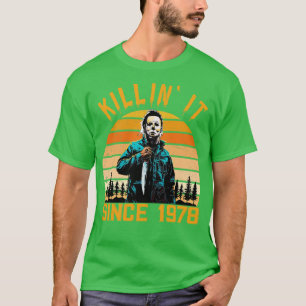 Camiseta Matá-lo desde 1978, Myers vintage Halloween Tirt